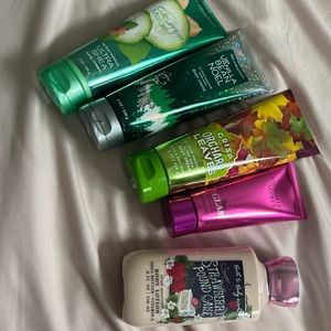 bath & body works & victoria’s secret lotion bundle